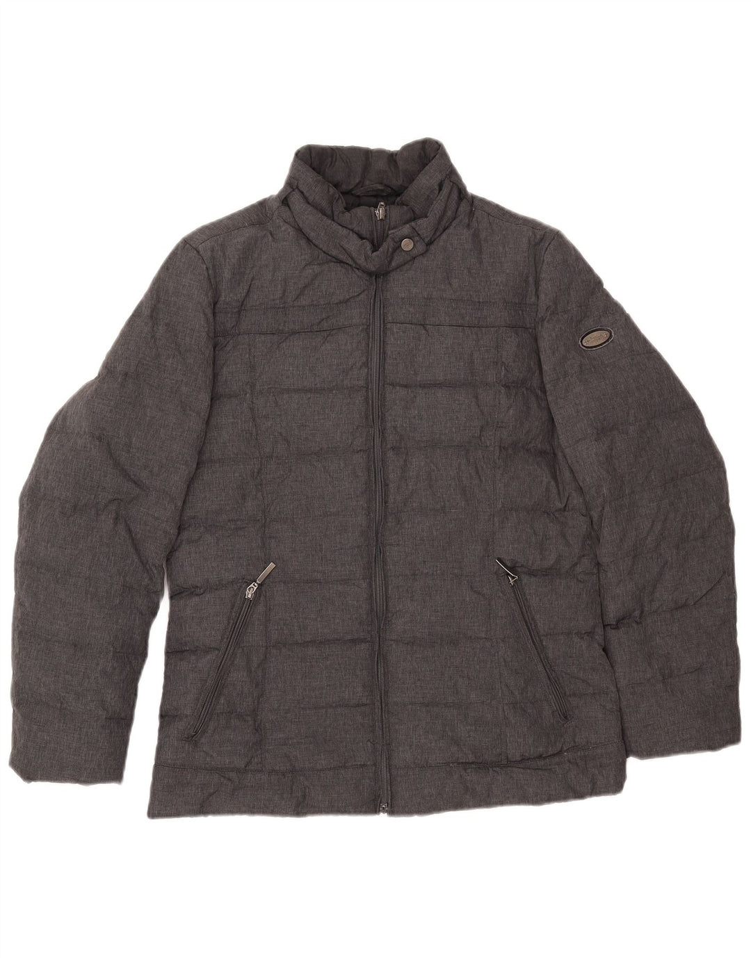 BEST COMPANY Veste matelassée pour femme UK 14 Large Gris