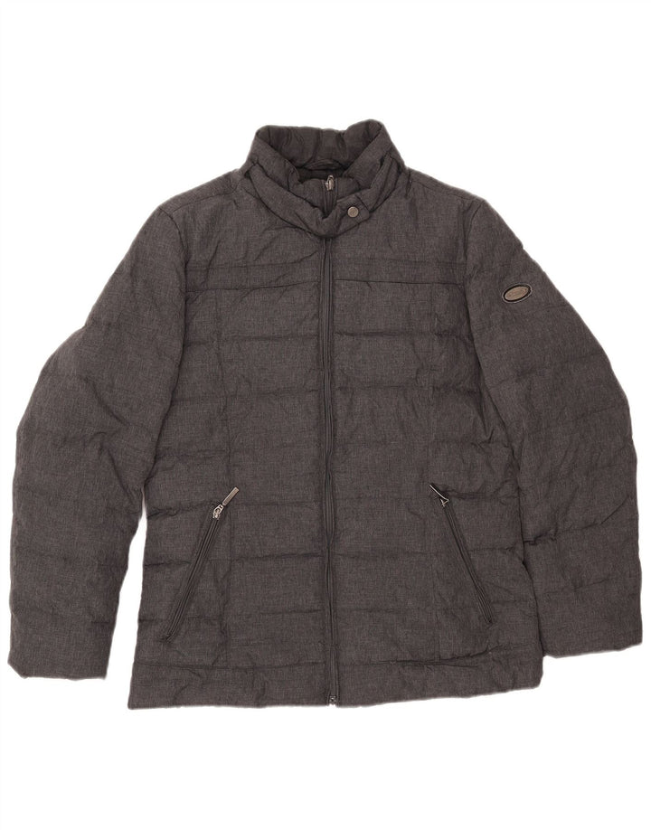 BEST COMPANY Veste matelassée pour femme UK 14 Large Gris