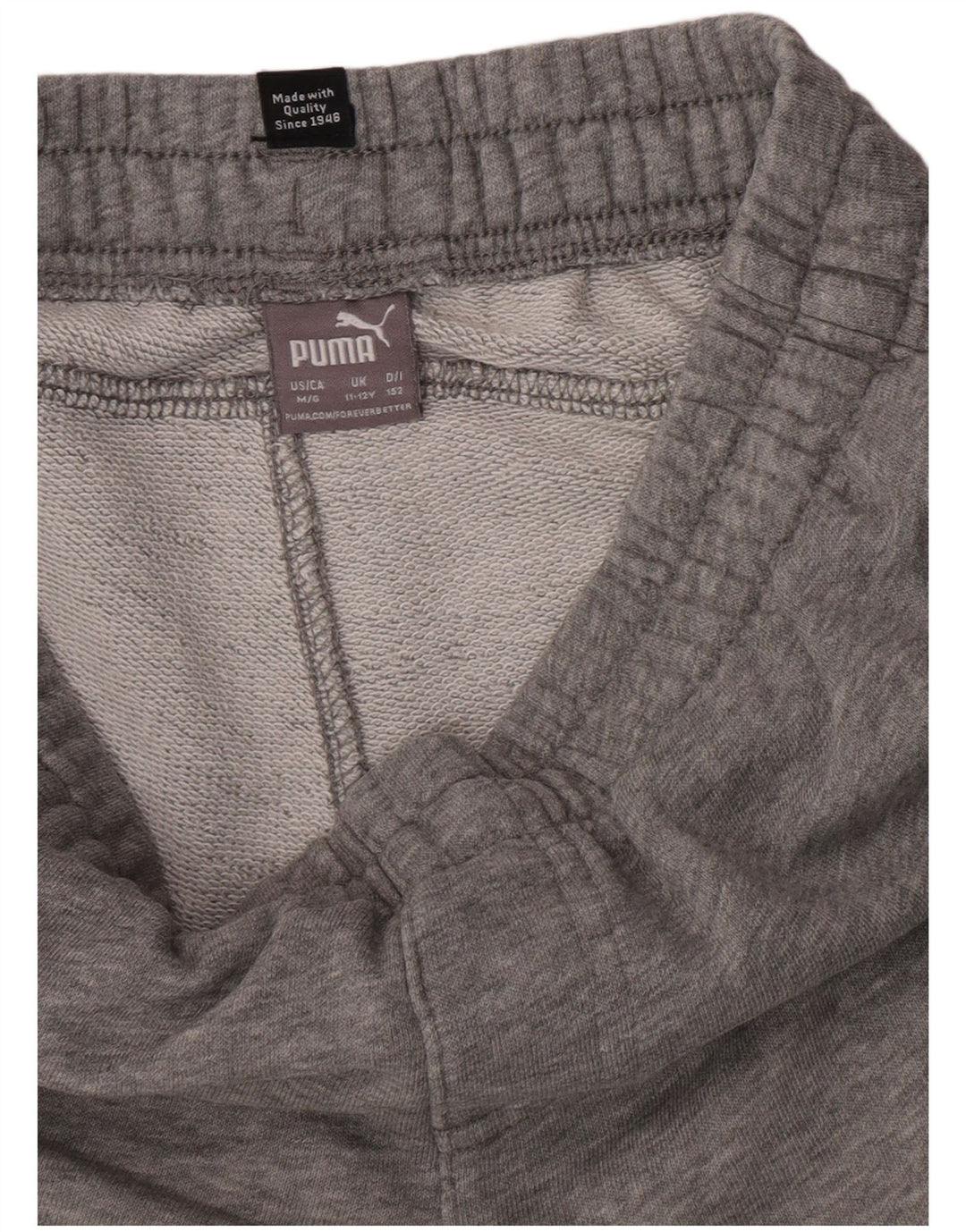 Puma Short de sport garçon 11-12 ans gris