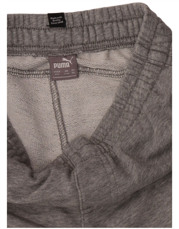 Puma Short de sport garçon 11-12 ans gris