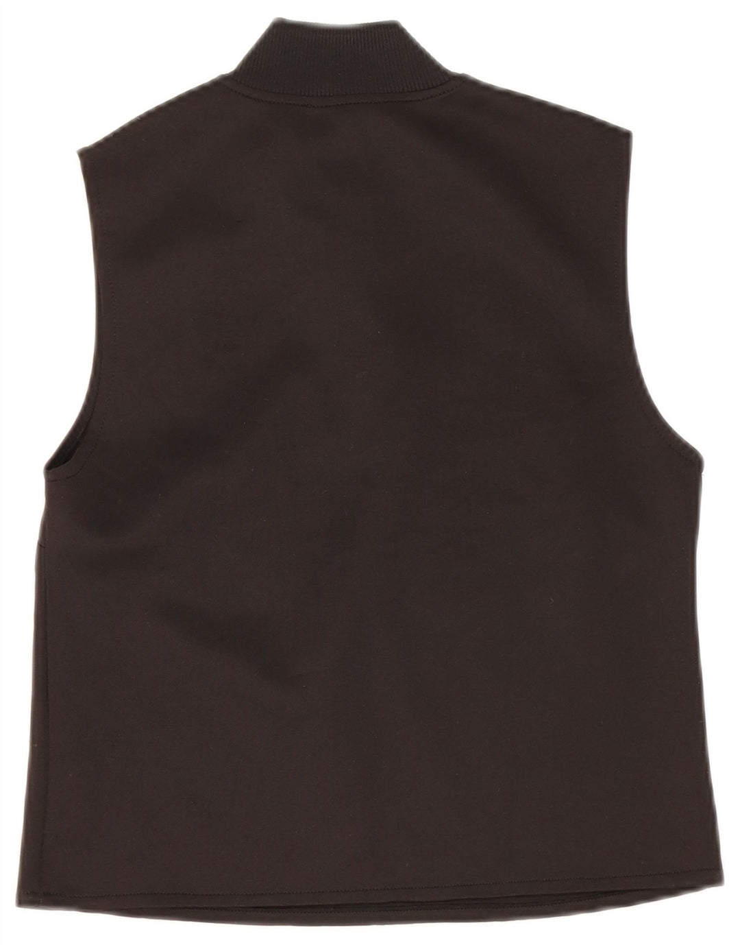 Zara Womens Crop Top UK 12 Coton Noir Moyen