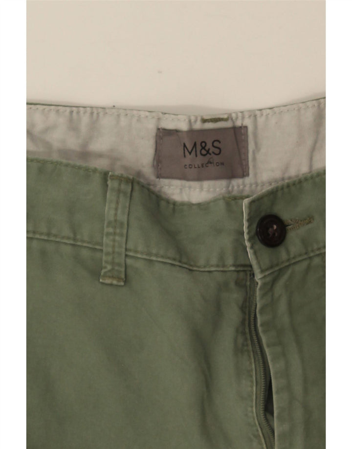Marks & Spencer Short Chino Homme W34 Large Vert