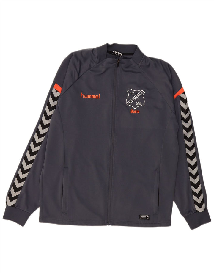 Hummel Veste de Survêtement Graphique Homme Large Gris