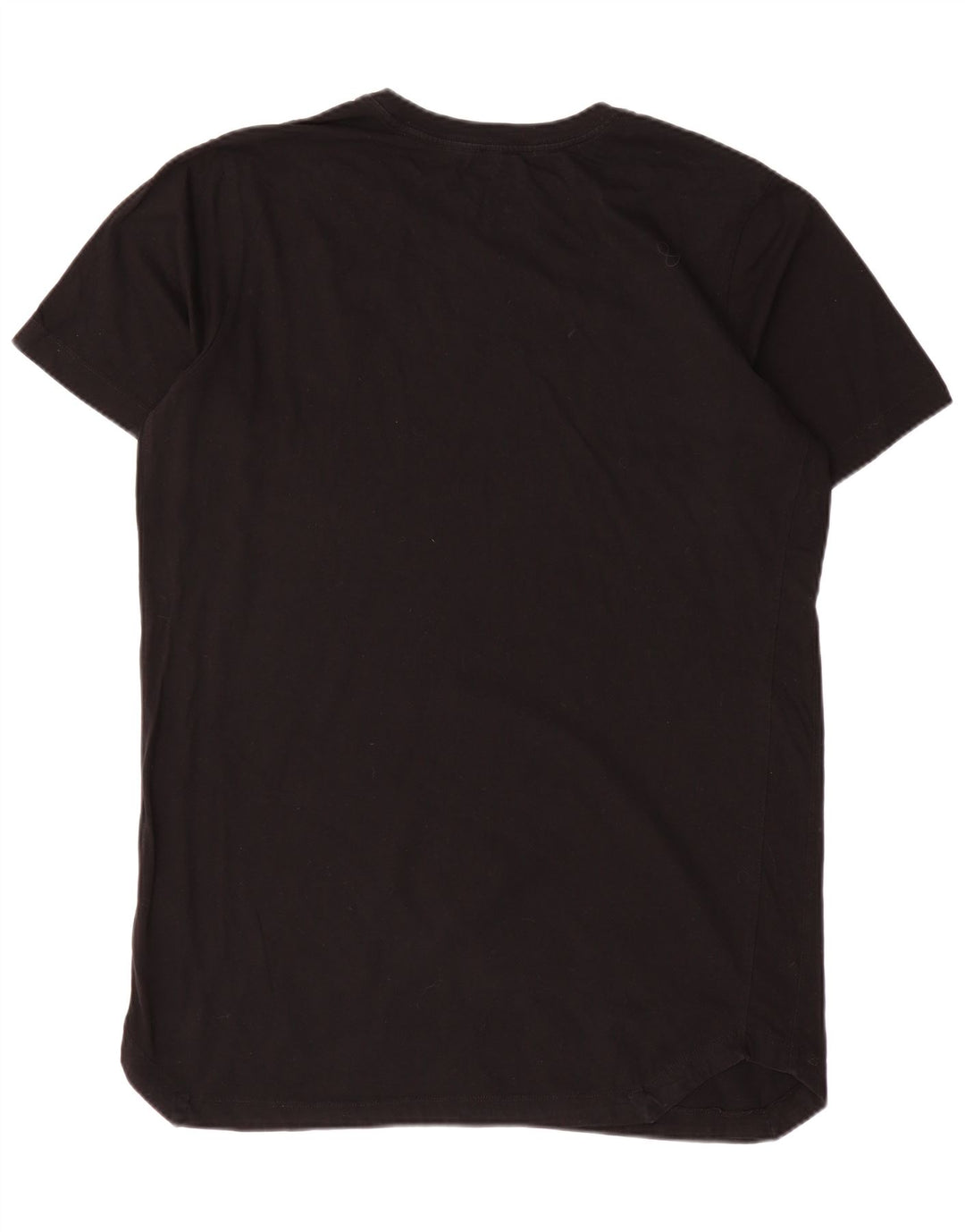 Nike T-shirt à manches courtes pour homme en coton noir Taille L
