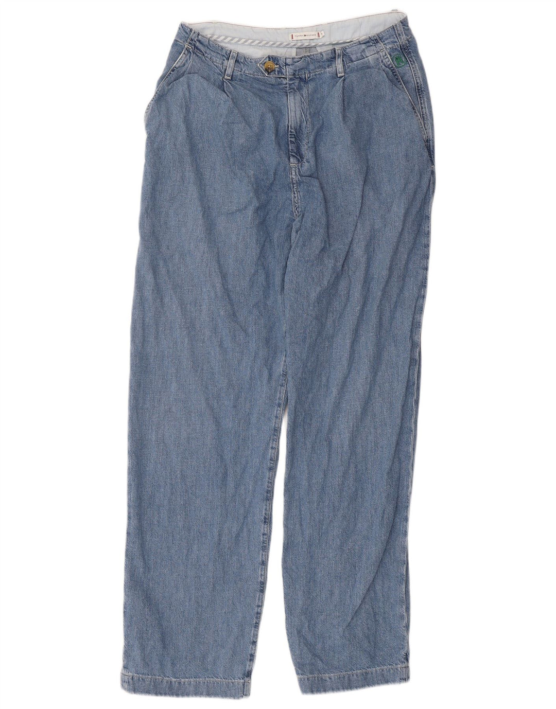 TOMMY HILFIGER Jean droit femme EU 38 Medium W32 L31 bleu coton