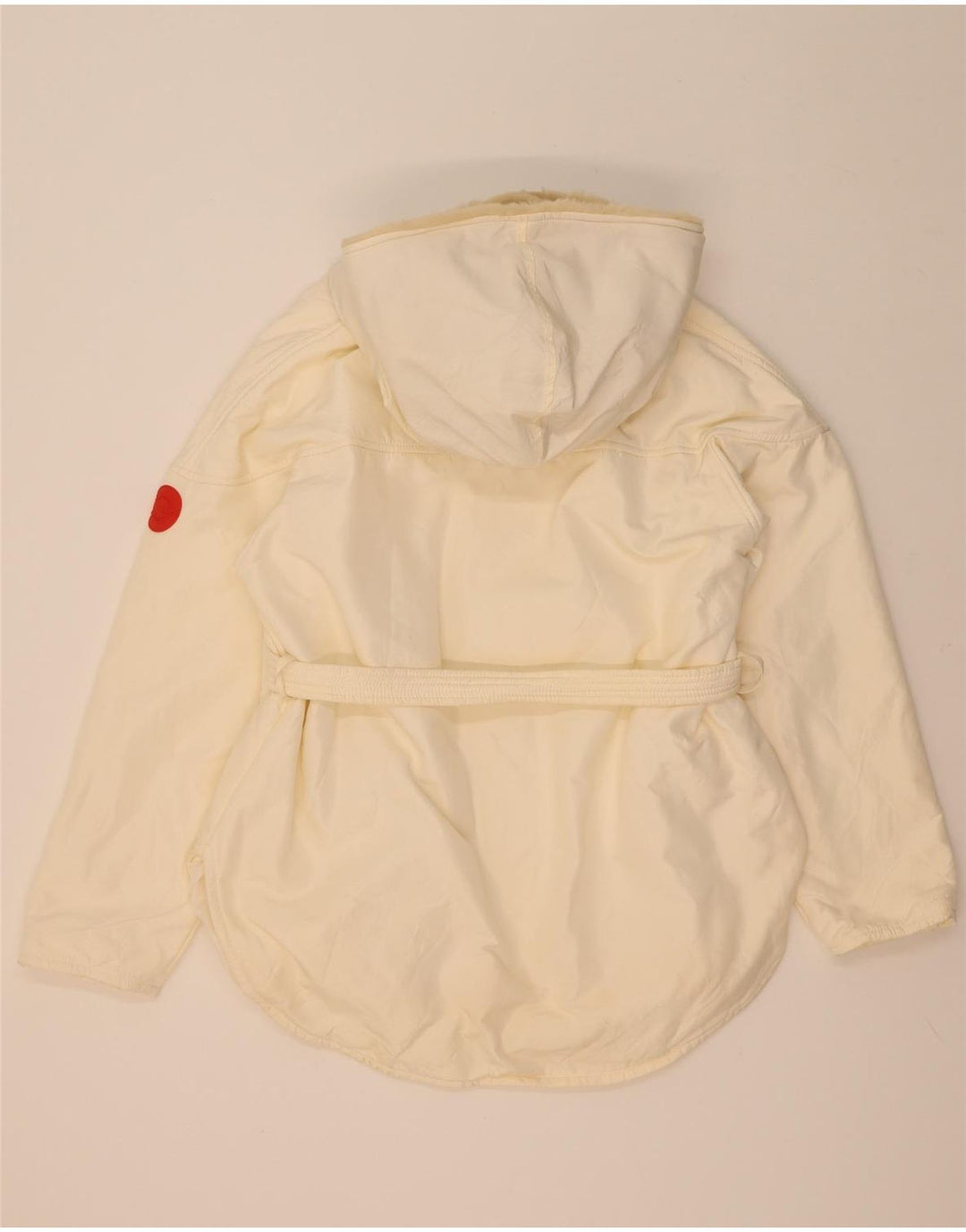 Veste Anorak à capuche Ice pour femme UK 16 Large Blanc Polyamide