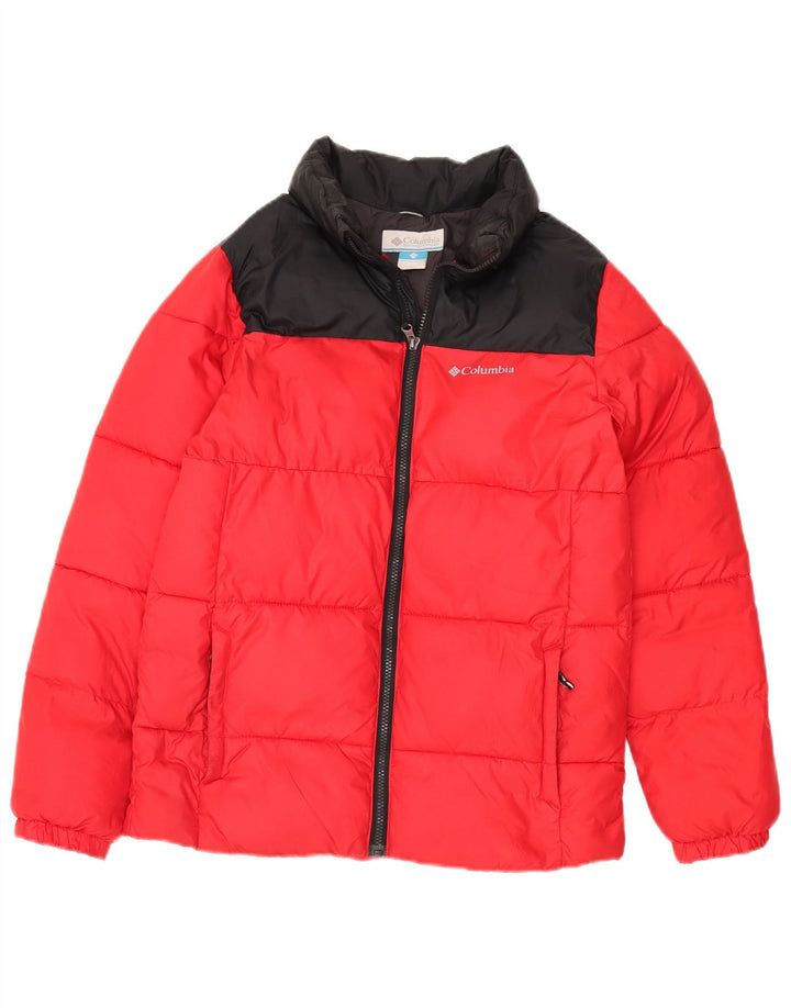Columbia Veste matelassée garçon 14-15 ans Large Rouge Colourblock Polyester