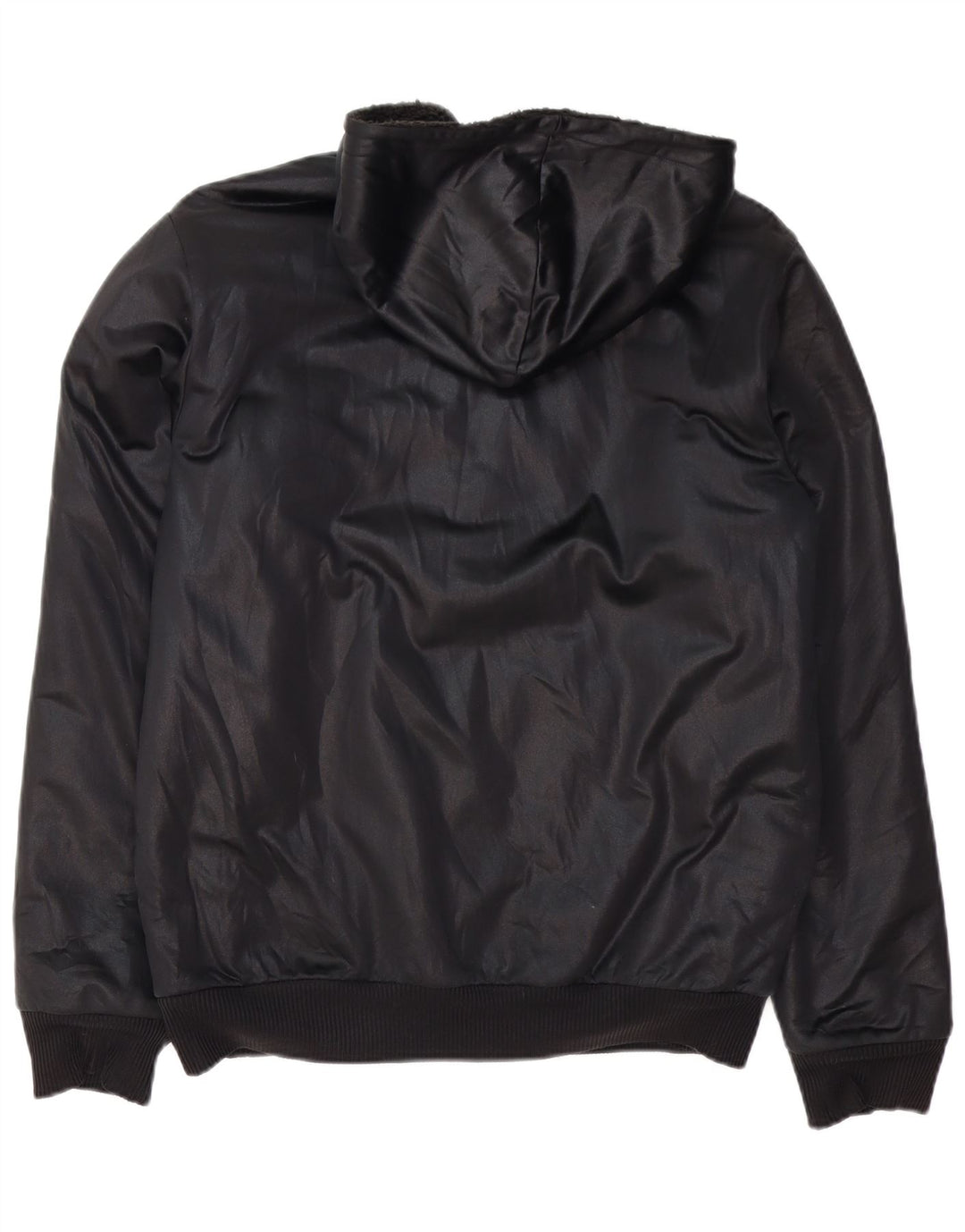 ADIDAS Veste bomber à capuche Chili 62 pour homme UK 38 Noir moyen Polyester