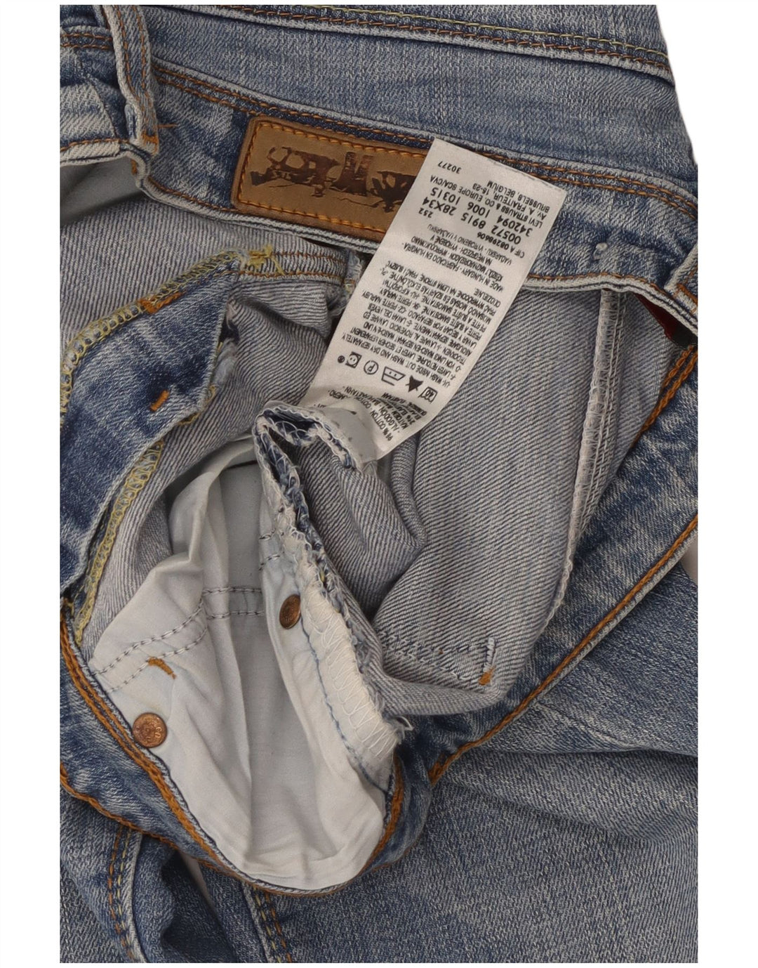 Levi's Jean 572 Bootcut Femme Bleu W28 L34 Coton