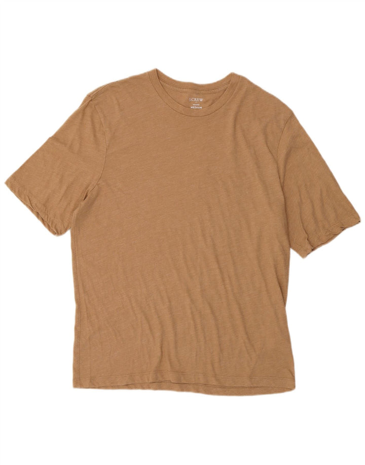 J. Crew T-Shirt Homme Coton Chiné Beige Moyen