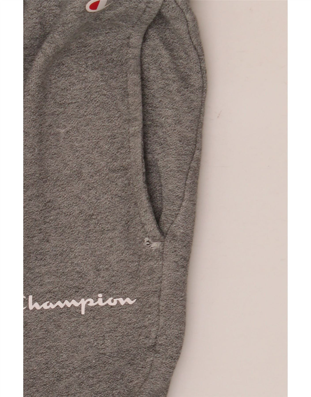 Champion Pantalon De Survêtement Joggers Homme Gris Moyen Coton