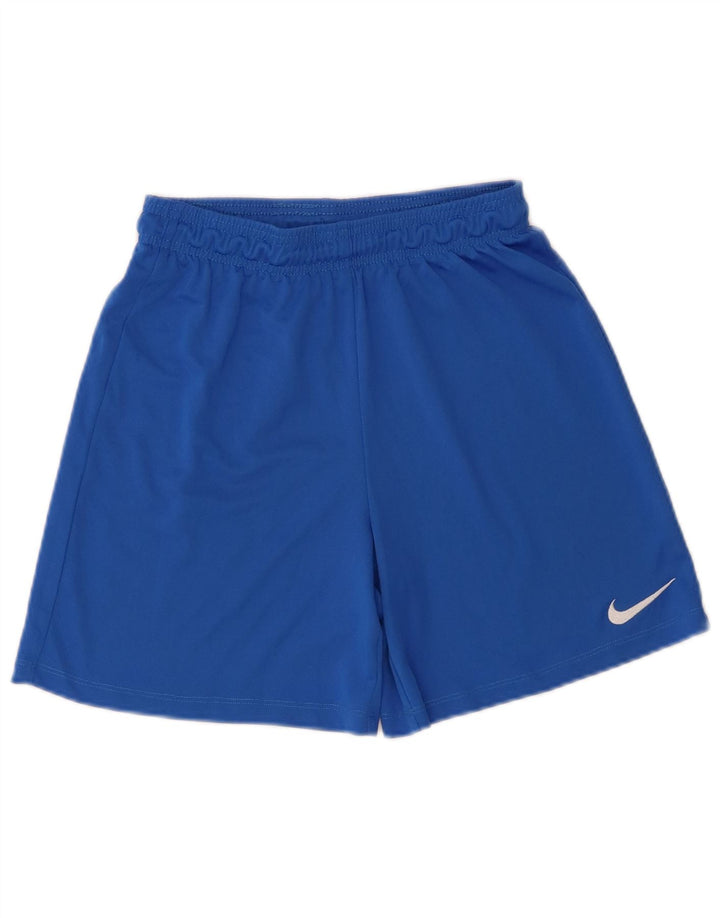 Short de sport Nike Dri Fit pour garçon 12-13 ans, grand bleu, polyester