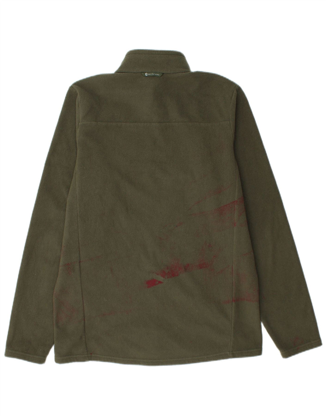 Montane Veste polaire pour homme UK 36 Small Kaki Polyester