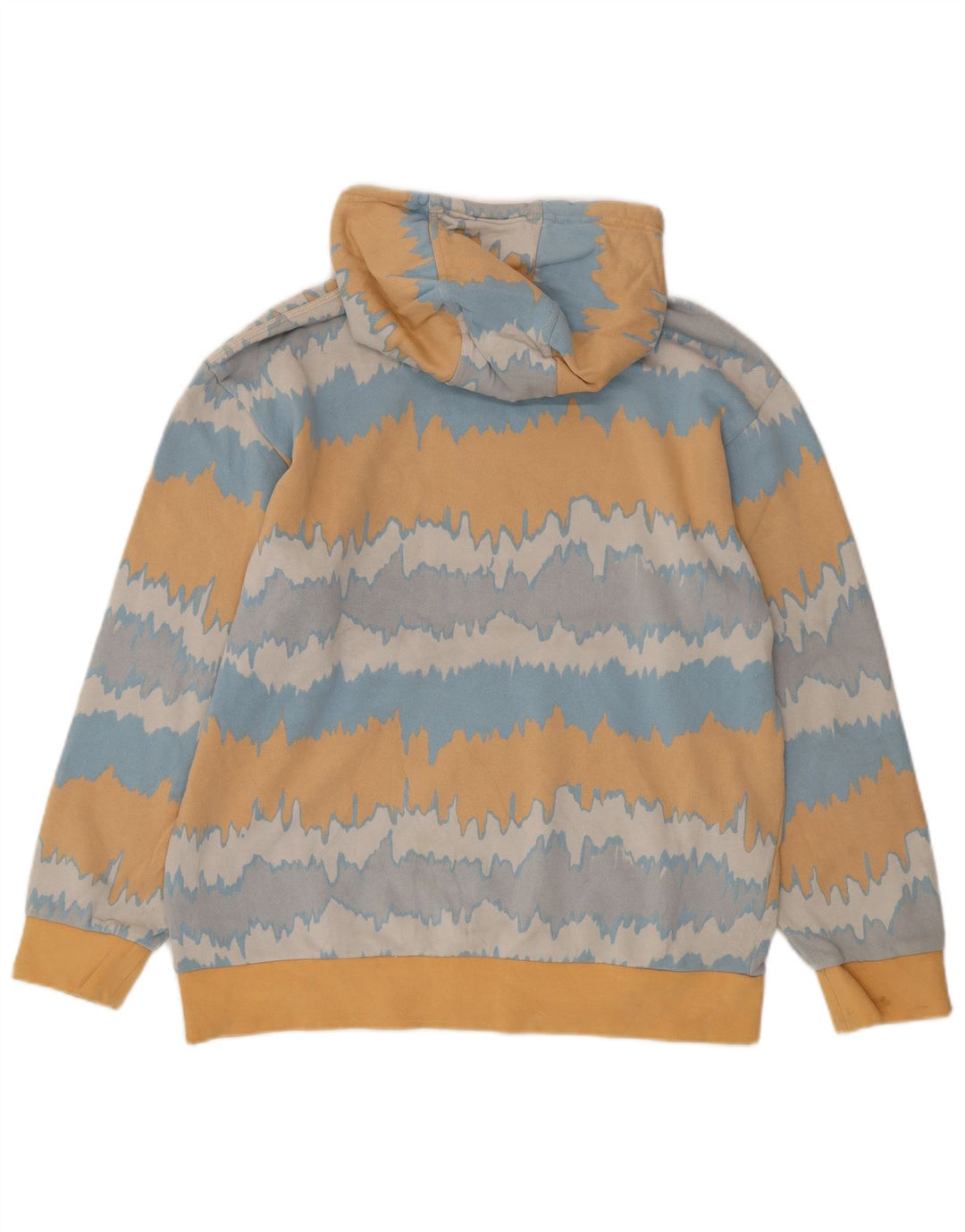 Adidas Pull à capuche graphique pour homme en coton tie-dye multicolore moyen