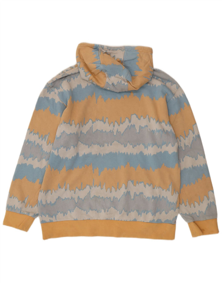 Adidas Pull à capuche graphique pour homme en coton tie-dye multicolore moyen