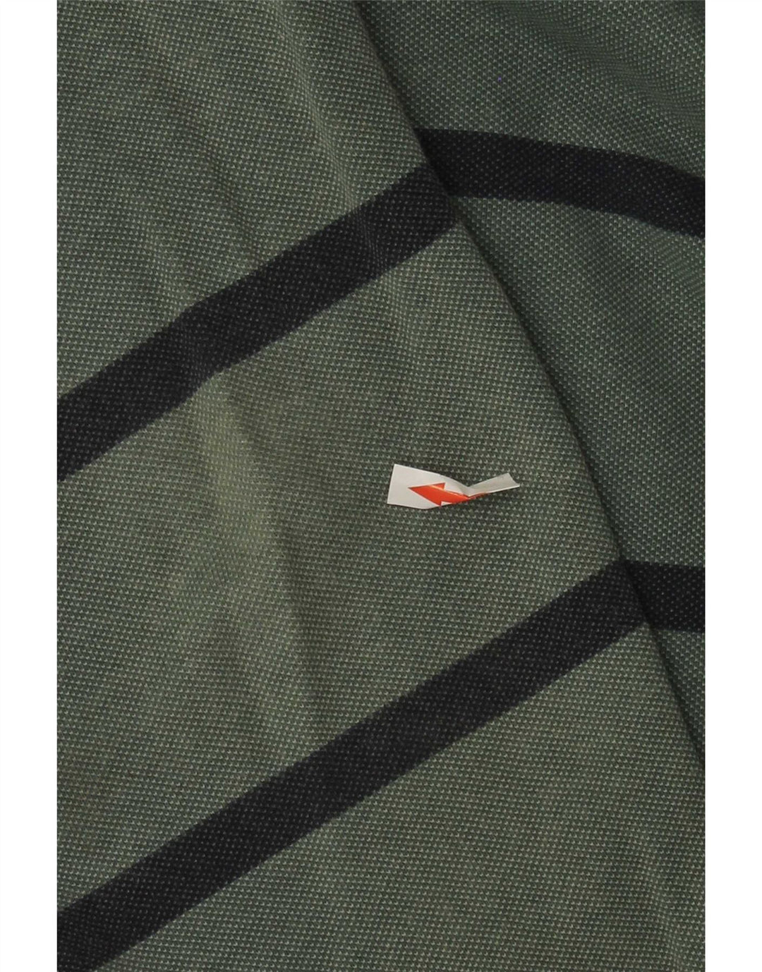 J. Crew Sweat-shirt à col zippé pour homme en coton rayé vert moyen