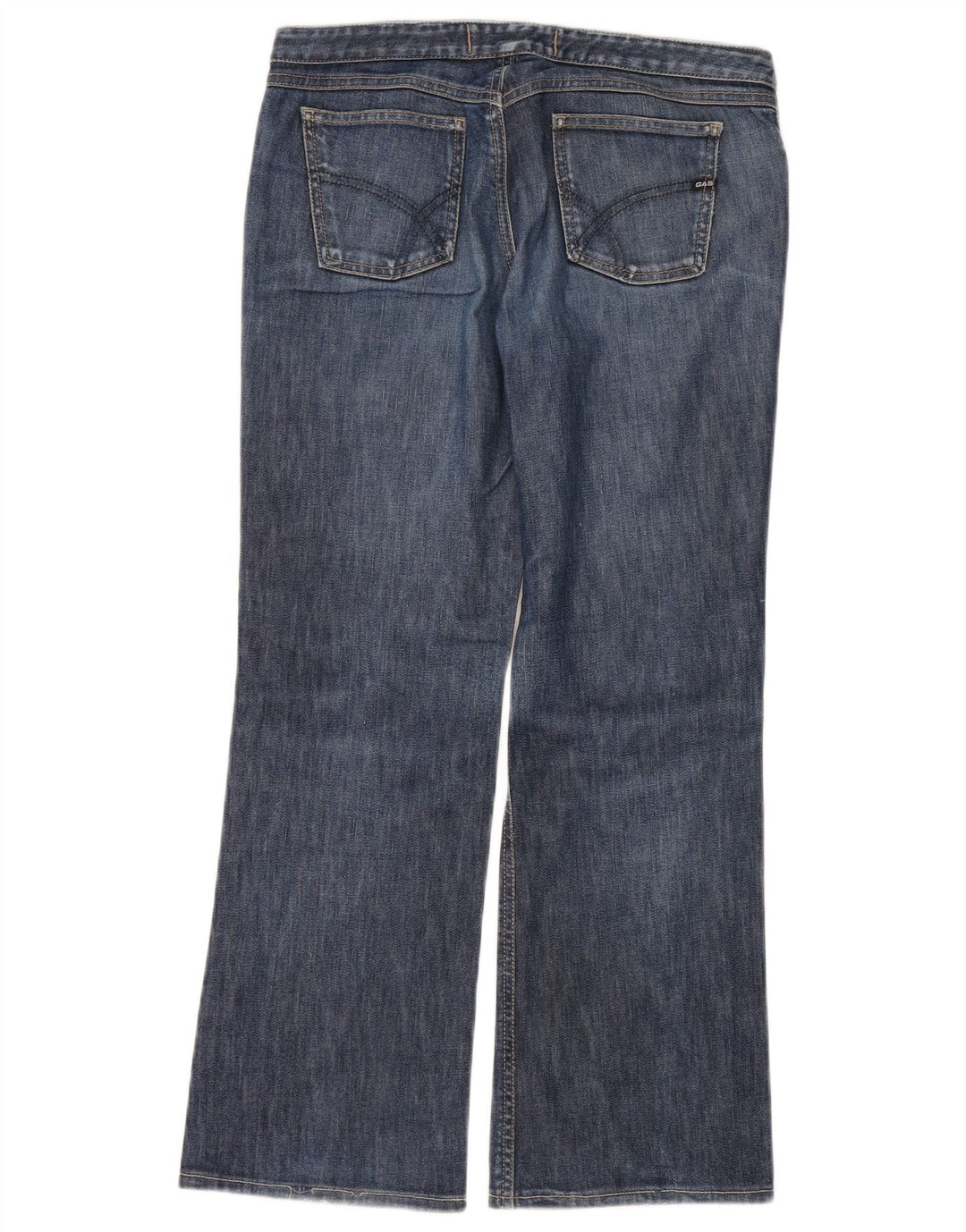 Gas Jean Bootcut Femme W28 L28 Bleu