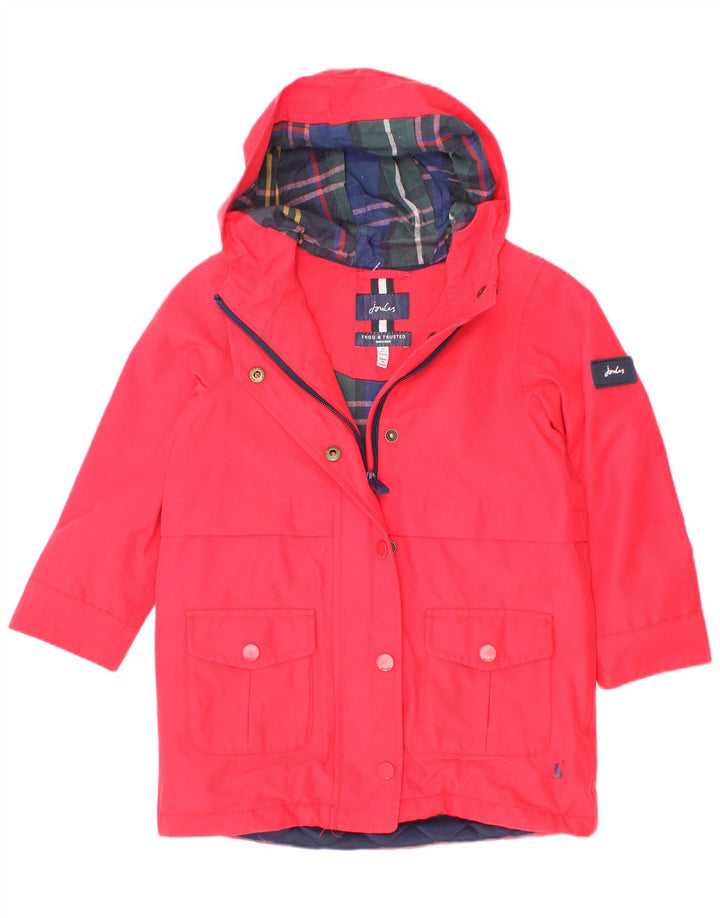 Joyce Imperméable à capuche fille 3-4 ans Rouge Polyester