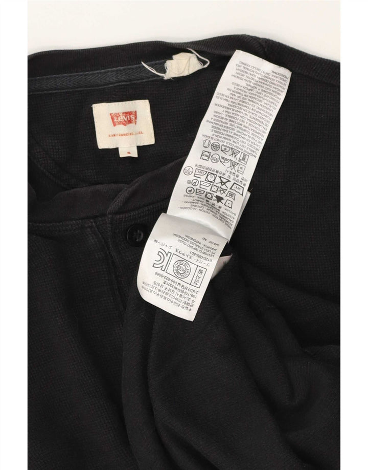 Levi's Haut à Manches Longues Homme Noir Petit Coton
