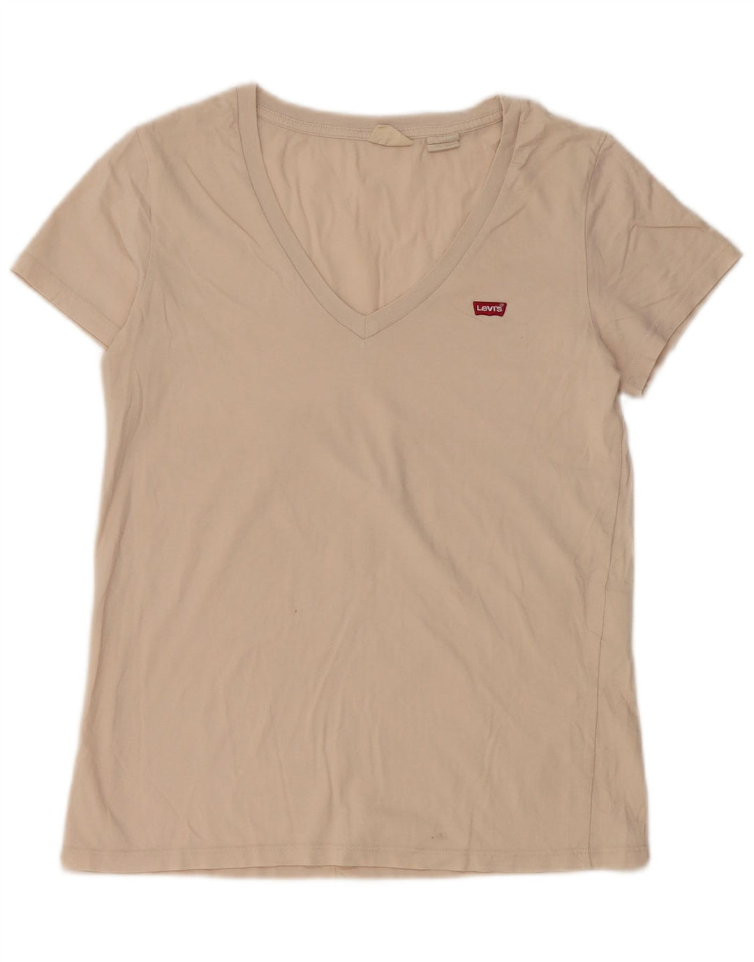 Levi's T-Shirt Femme UK 10 Small Gris