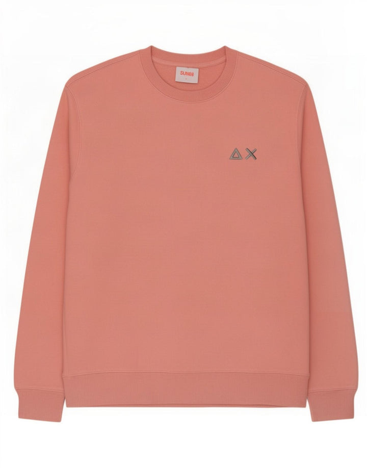 Sun68 Sweat-shirt pour homme en coton rose Taille L