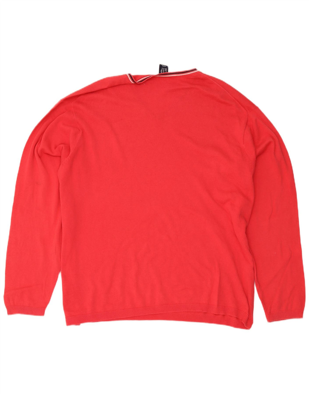 Gap Pull Col V Homme XL Rouge Coton