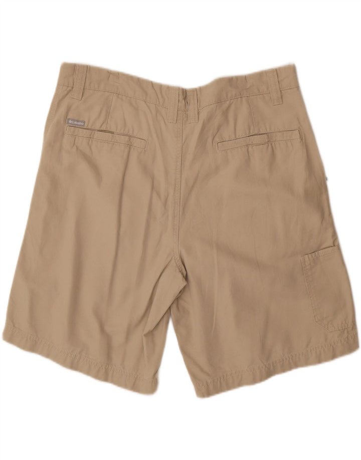 COLUMBIA Short Cargo Homme W38 XL Coton Beige