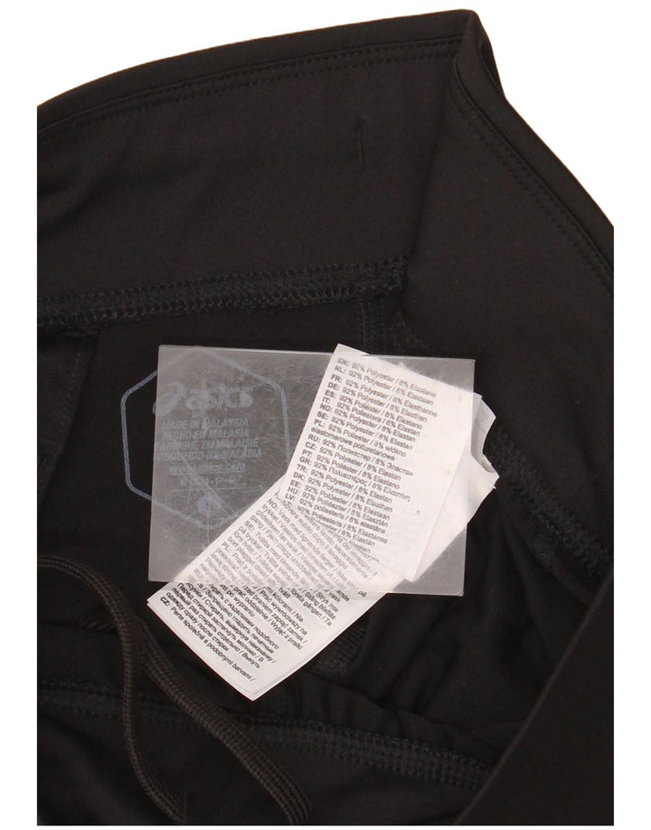 ASICS Leggings Femme UK 10 Petit Noir Polyester
