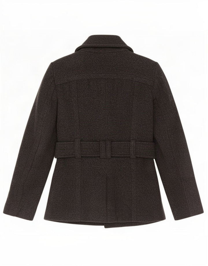 Zara Femme Caban UK 6 XS Laine Grise