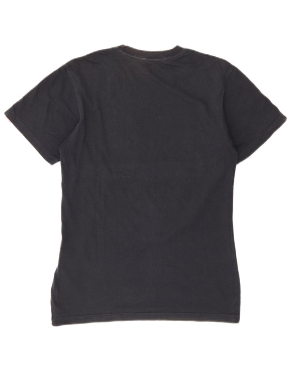 Vans T-shirt graphique coupe classique pour hommes, petit coton noir