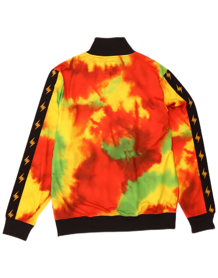 Guess Veste de Survêtement Homme Moyen Multicolore Tie Dye Polyester