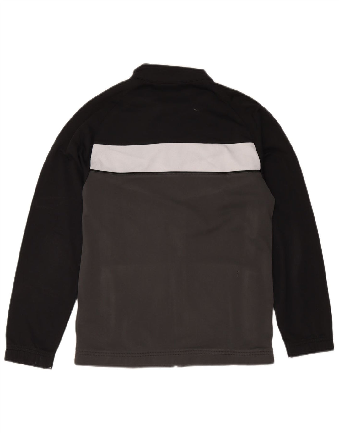 Nike - Veste de survêtement pour garçon - 12-13 ans - Grand gris - Polyester color block