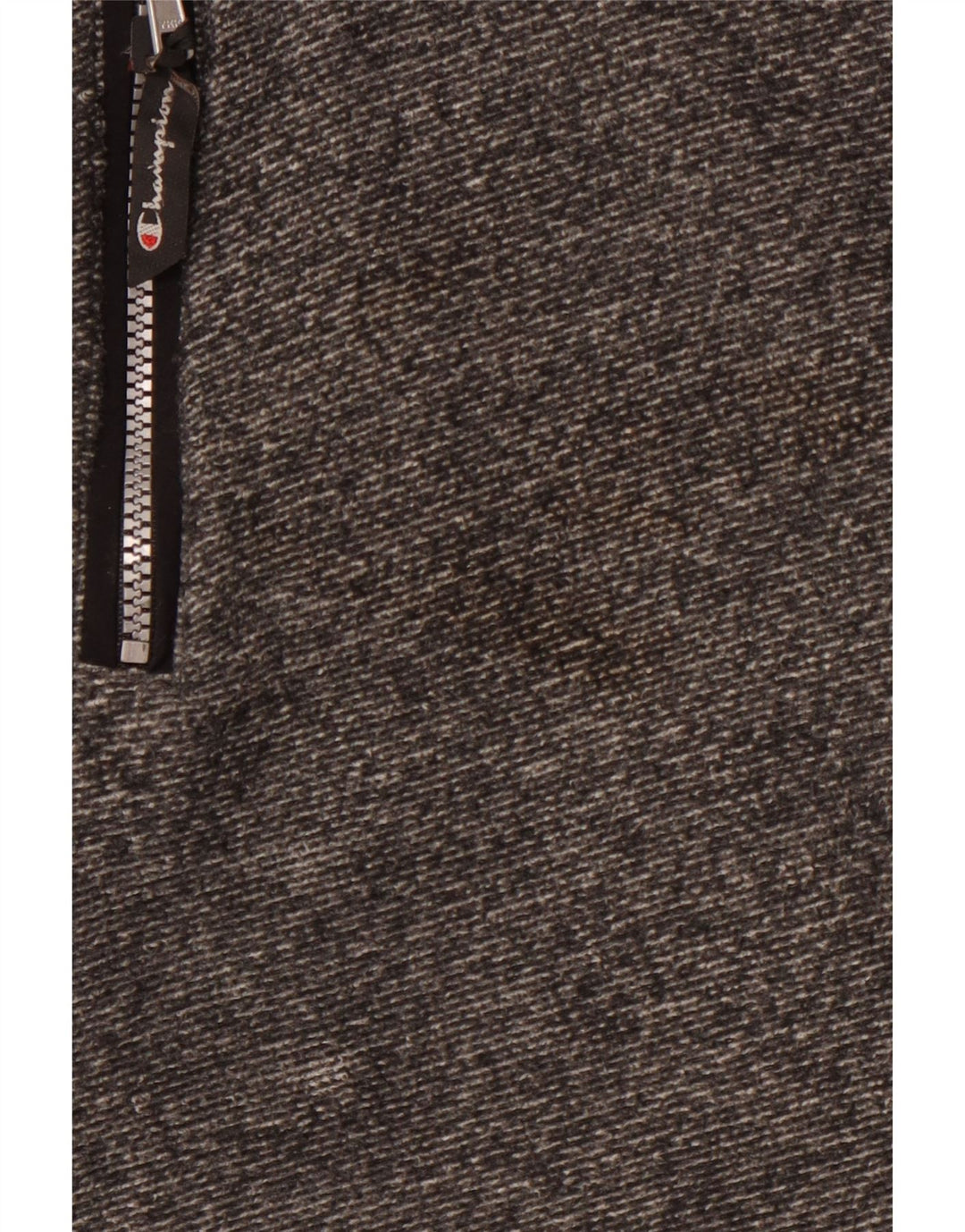 CHAMPION Veste polaire à capuche pour homme UK 42 XL Gris à fines rayures Polyester