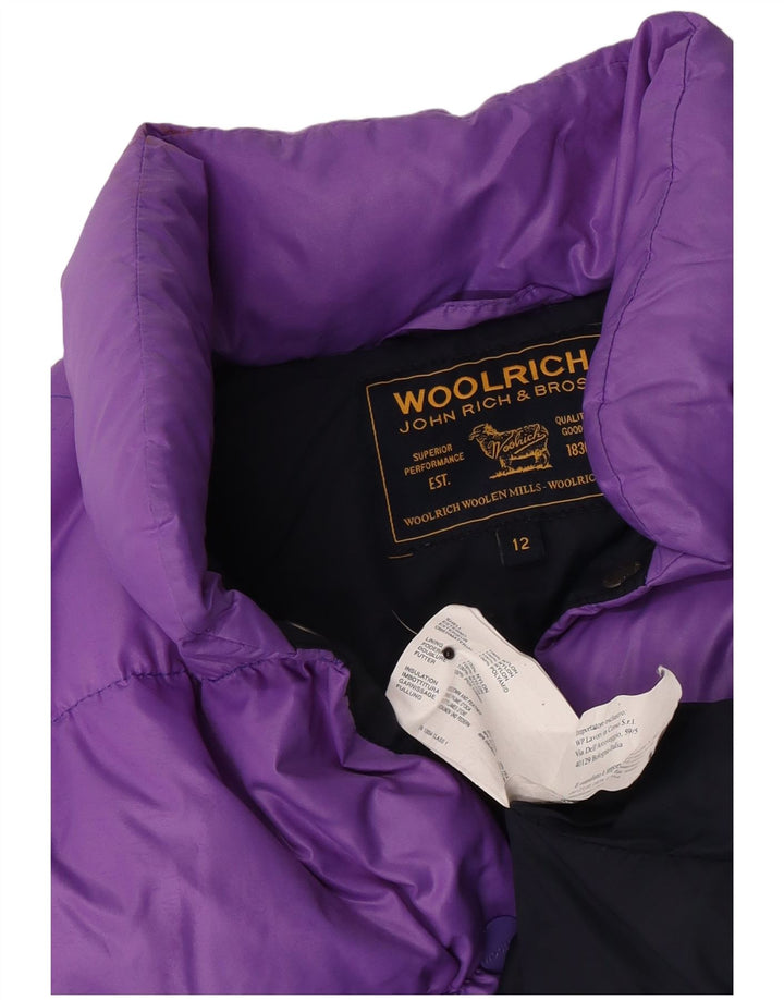 Woolrich Veste matelassée fille 11-12 ans Violet Nylon
