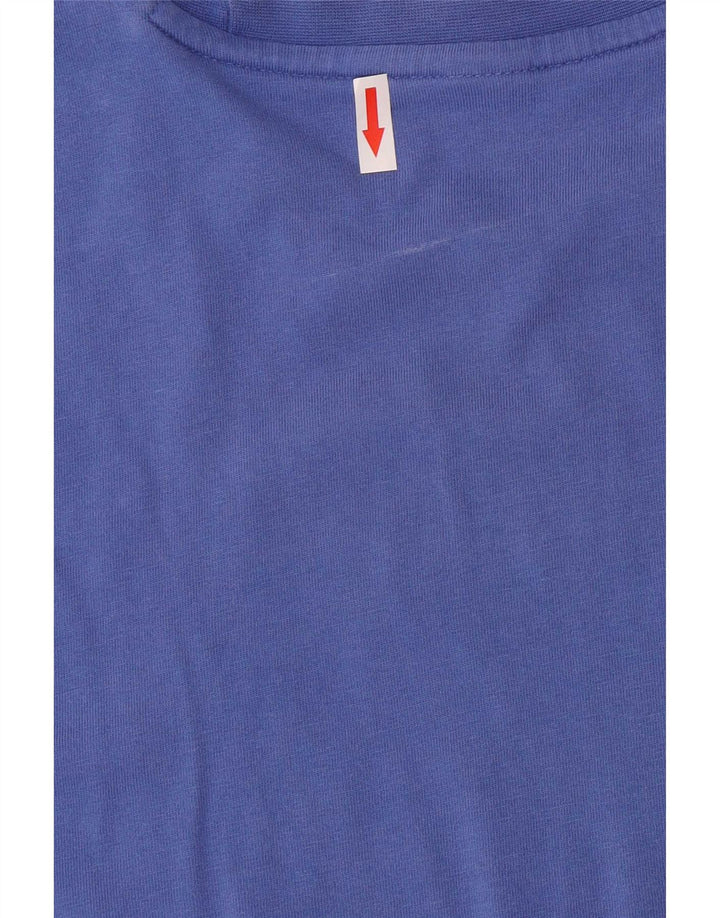 Reebok Tee-Shirt Graphic Homme Bleu Moyen Coton