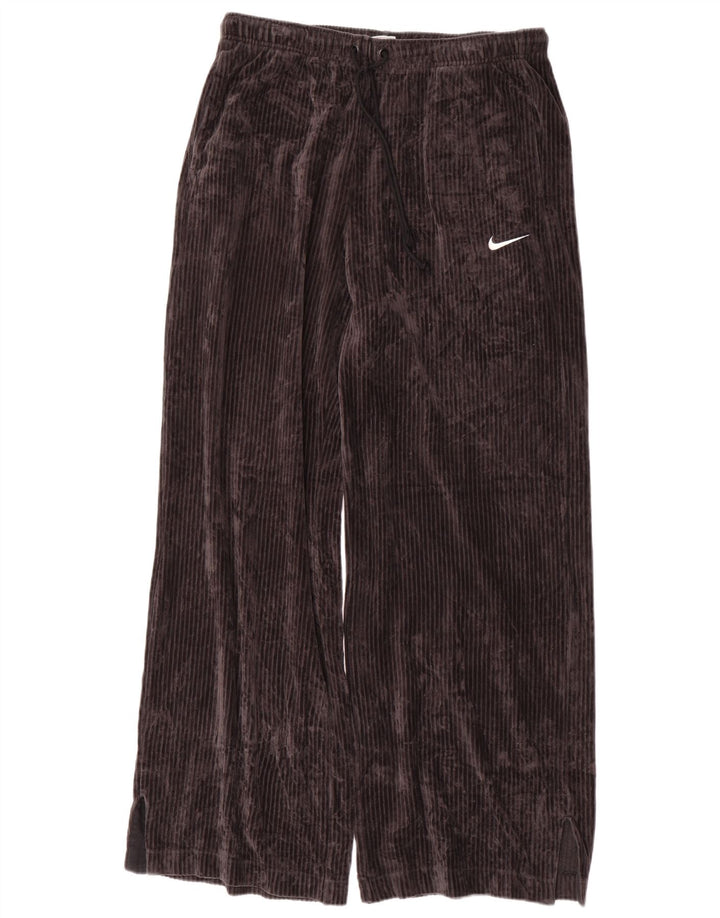 NIKE Pantalon de survêtement en velours pour hommes, grand coton noir