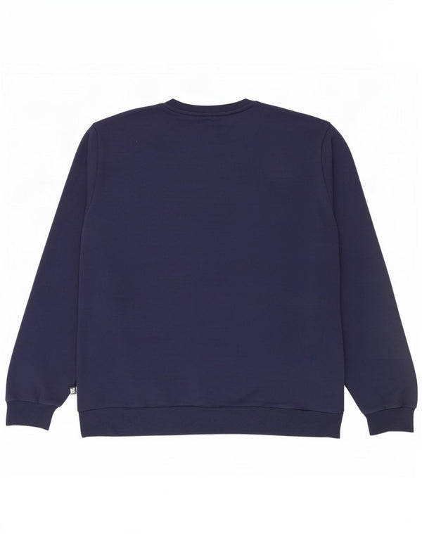 Puma Sweatshirt Jumper XL Bleu Marine Coton Homme
