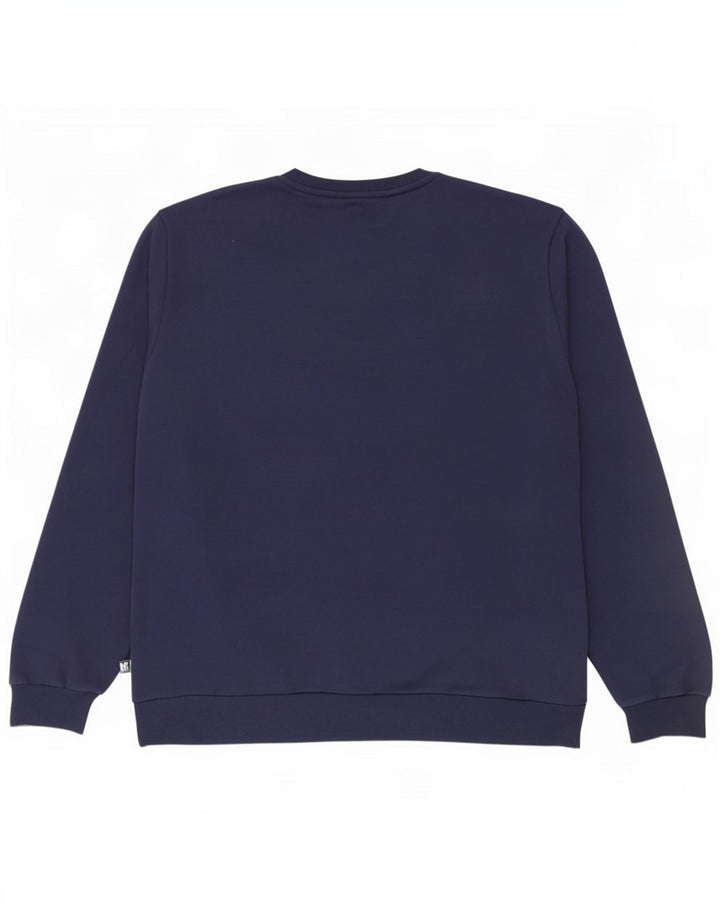 Puma Sweatshirt Jumper XL Bleu Marine Coton Homme