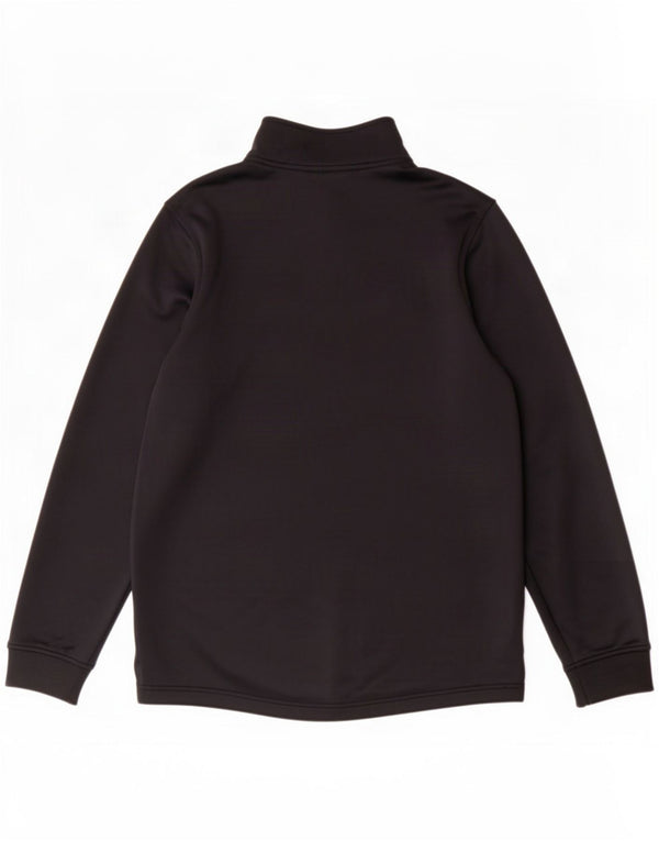 Under Armour Haut de survêtement Cold Gear pour homme avec col zippé Noir Taille S