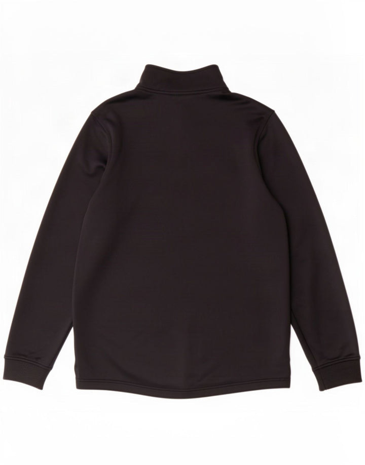 Under Armour Haut de survêtement Cold Gear pour homme avec col zippé Noir Taille S