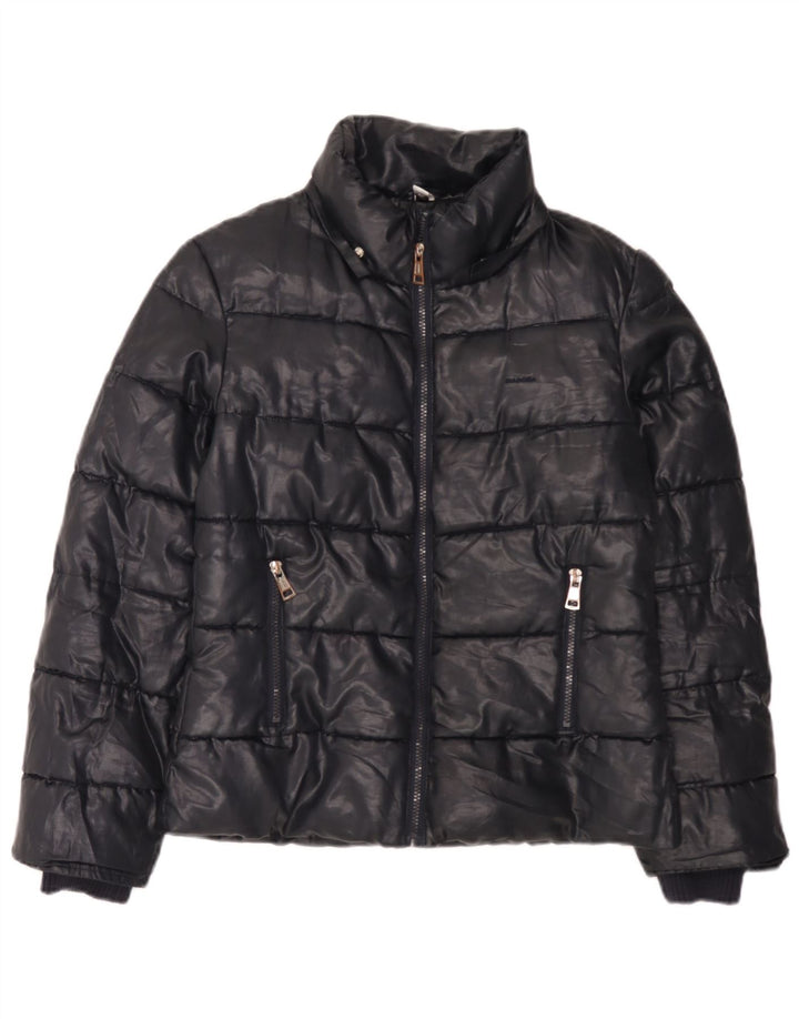 Diadora Veste matelassée Femme IT 42 Bleu Marine Moyen Synthétique