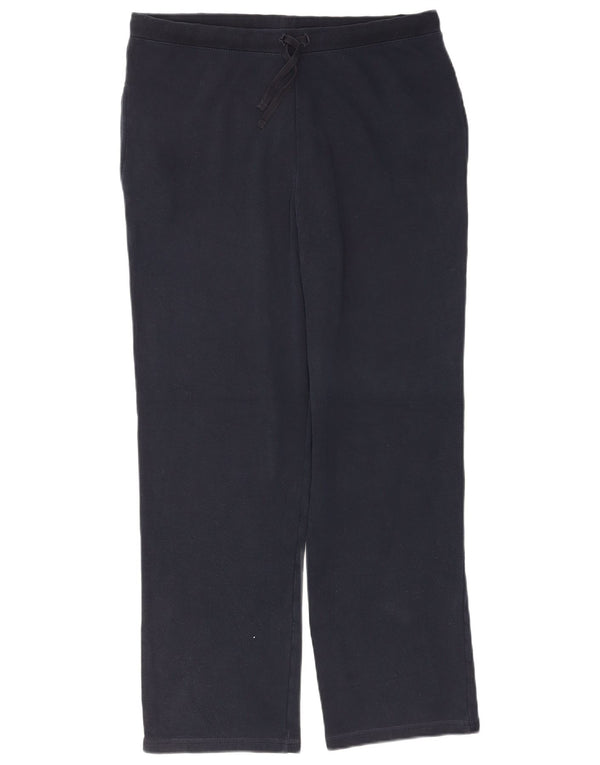 Marks & Spencer Pantalon de survêtement pour femme UK 44 Bleu marine moyen Coton