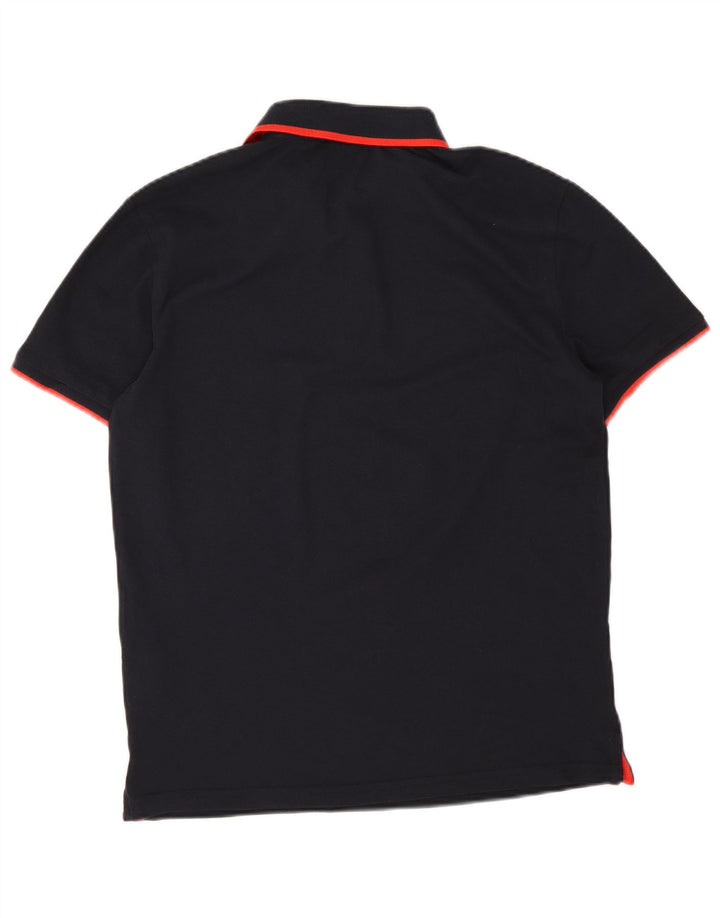 Champion Polo Homme Bleu Marine Moyen Coton