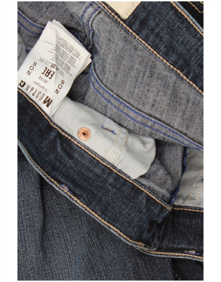 MUSTANG Jean Tramper Slim Homme W36 L32 Bleu Marine Coton