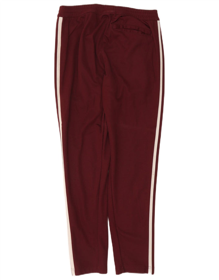 Adidas Pantalon de survêtement pour homme en coton bordeaux moyen
