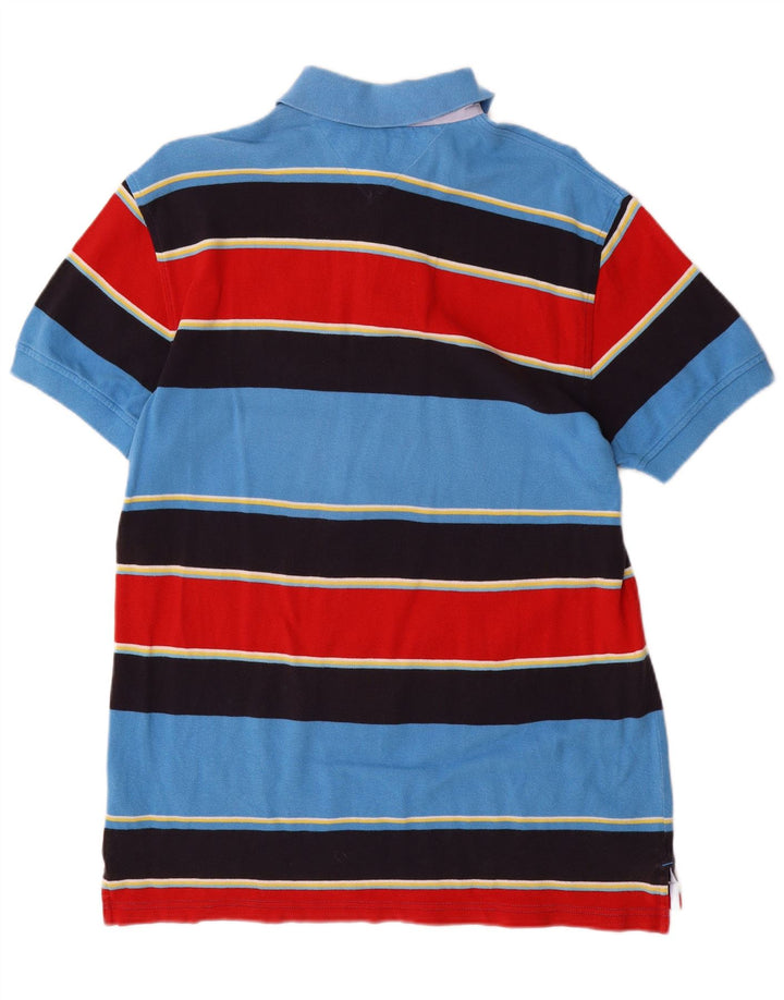 TOMMY HILFIGER Polo Homme Medium Multicolore Rayé Coton