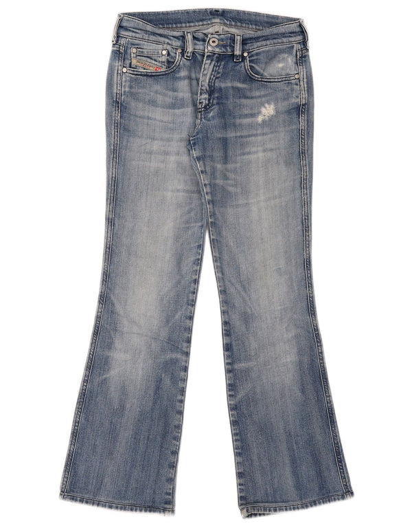 Diesel Jean bootcut effet vieilli W29 L29 en coton bleu pour femme