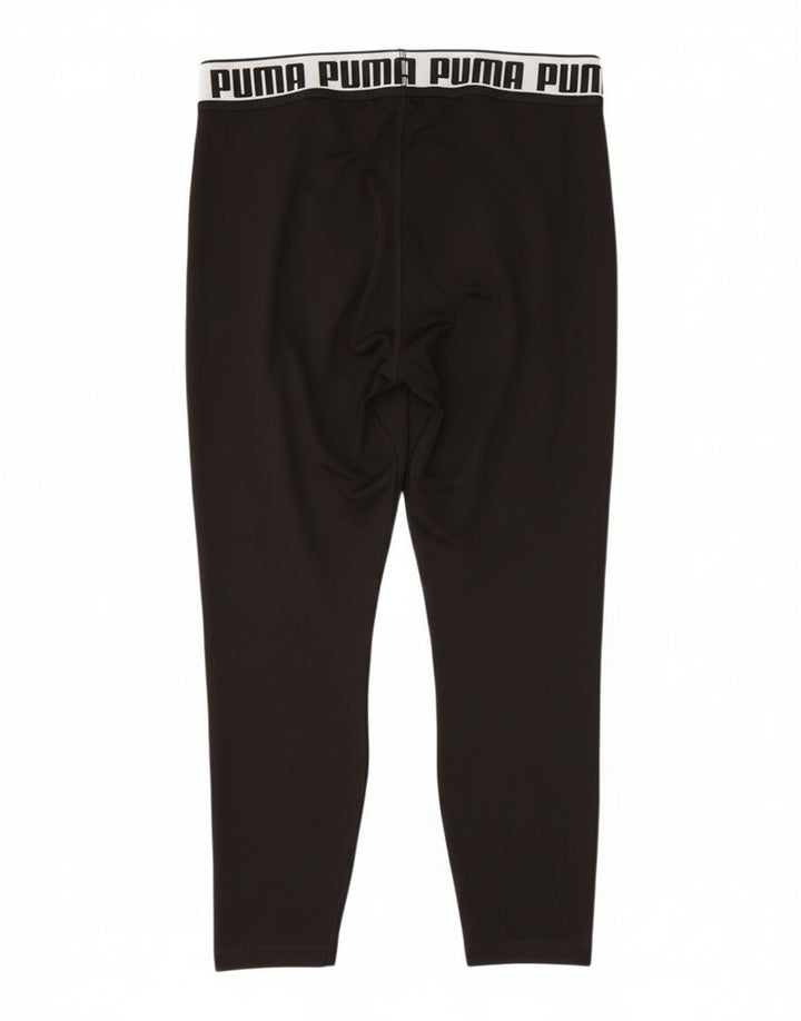 Puma Legging court graphique pour femme UK 14 Large Noir