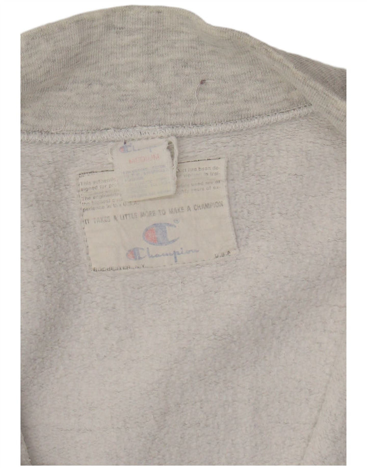 CHAMPION Veste de Survêtement Homme Gris Moyen Coton