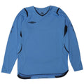 Umbro Haut à Manches Longues Homme Bleu Colorblock Polyester